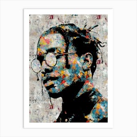 Asap Rocky Abstract Art Print