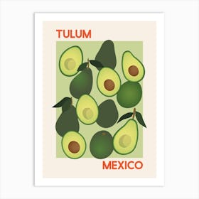 Avocado Art Print