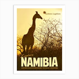 Namibia Art Print