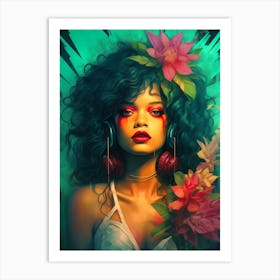 Rihanna (1) Art Print