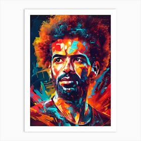 MO SALAH Art Print