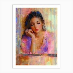 Portrait Of A Woman 1 Art Print