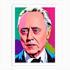 Christopher Walken Pop Movies Art Movies Art Print