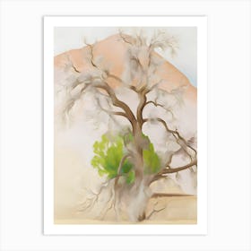 Georgia O'Keeffe - Pinons with Cedar Art Print