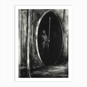 Door Of The Woods Art Print