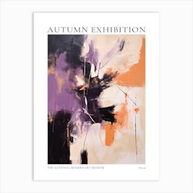 Autumn Exhibition Modern Abstract Poster 22 Art Print