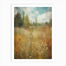 Field Of Wildflowers 1 Art Print