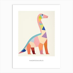 Nursery Dinosaur Art Hadrosaurus 2 Poster Art Print