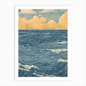 Seascape Art Print