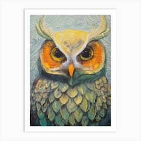 Long Eared Owl Art Print