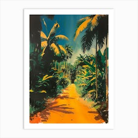 Road To The Jungle Art Print