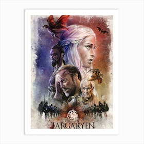 Game Of Thrones 1 Art Print