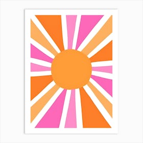 Sunburst 1 Art Print