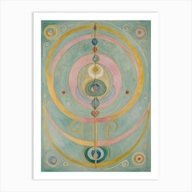 Pastel Abstraction Art Print