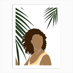 Tropical Reverie Grace Art Print