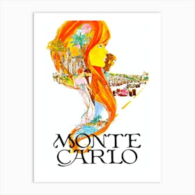 Monte Carlo, Racing Cars Art Print