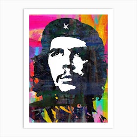 Che Guevara Rebellion Art Print
