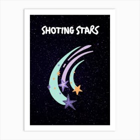 Shooting Stars Art Print