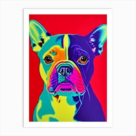 French Bulldog Andy Warhol Style Dog Art Print