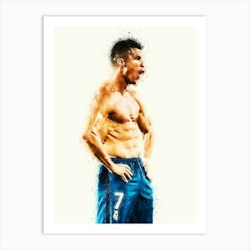 Cristiano Ronaldo Body 1 Art Print