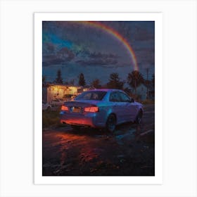 Rainbow In The Sky 7 Art Print