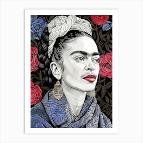 Frida Kahlo 2 Art Print