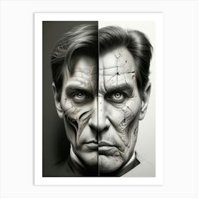 Portrait Of A Man 1 Art Print