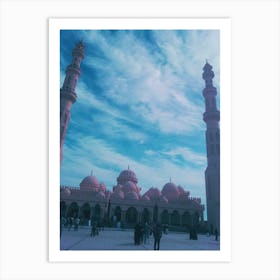 Pink Mosque Art Print