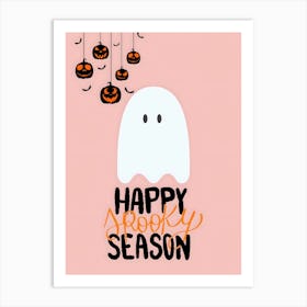 Happy Halloween Season Art Print