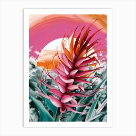 Tropical Flower Art Print