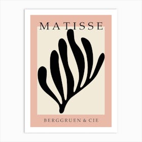 Matisse Minimal Cutout 18 Art Print