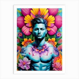 Sex And Flowers Art Print