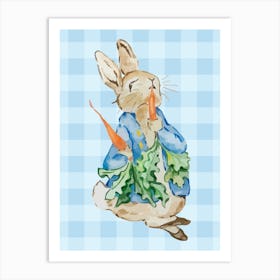 Peter Rabbit Inspired - Children's Nursery Art Print