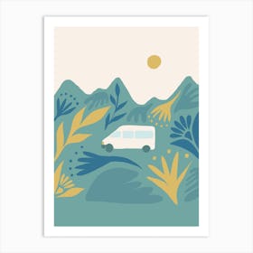Alpine Adventures  Art Print