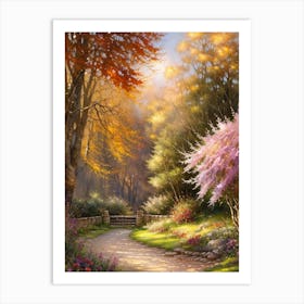 Path To Spring 1 Art Print