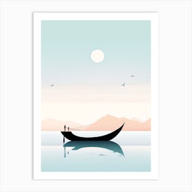 Boat In The Water Art Print