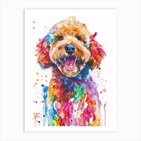 Poodle Painting 1 Art Print