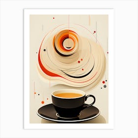 Heavenly Brew Coffee Delight Art Print