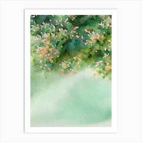 Acropora Muricata Storybook Watercolour Art Print