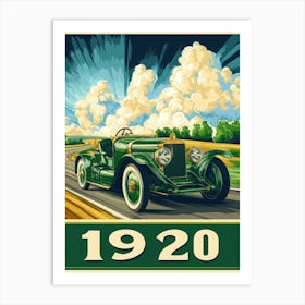 Aihrgdesign A Retro Industrial Poster Promoting Modern Automo A02f8252 Ac04 411d 9ca7 Fac887812882 1 Art Print