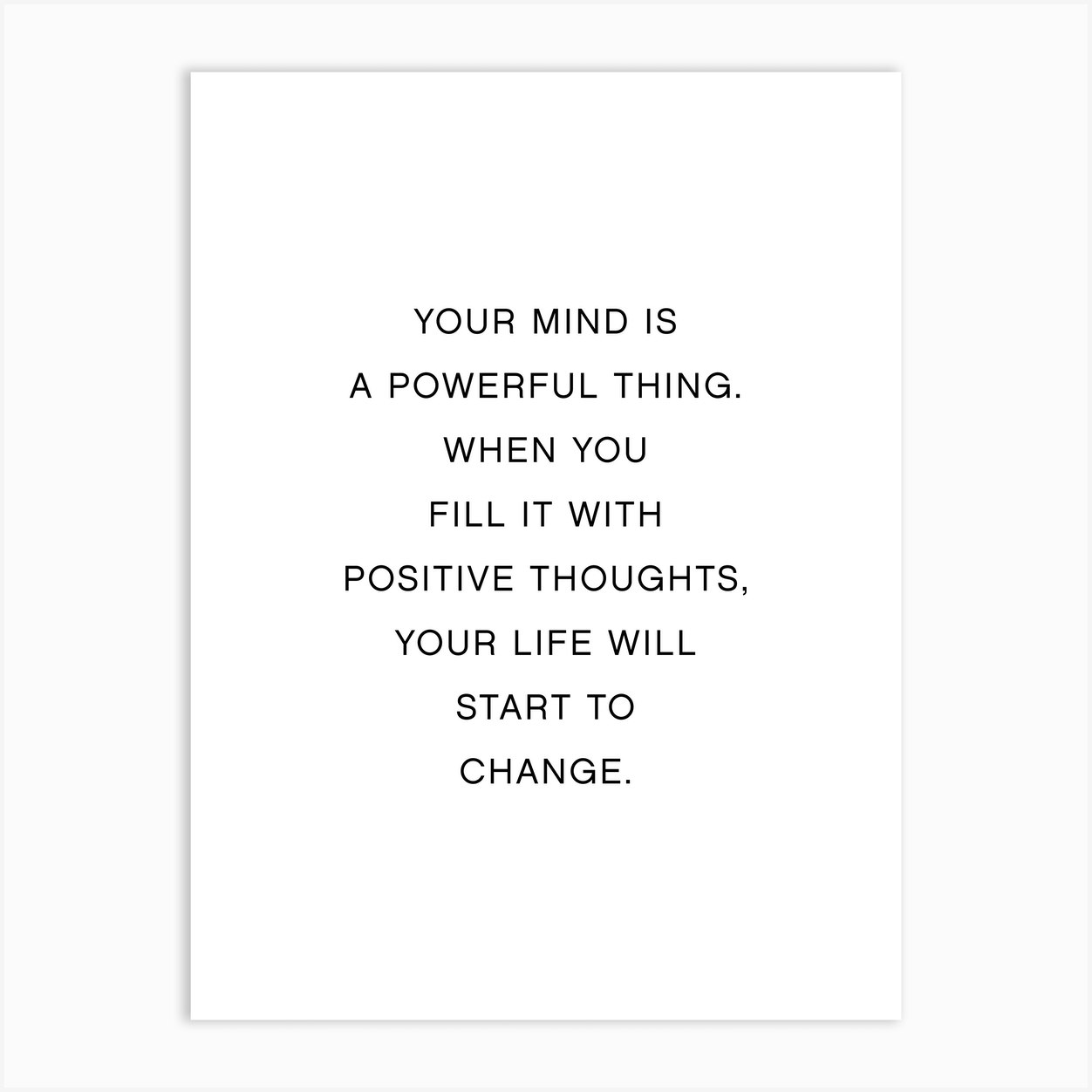 Your Mind Is A Powerful Thing Art Print By Mambo Fy Your Mind Is A Powerful Thing Art Print By Mambo Fy