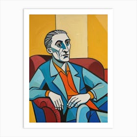 Portrait Of A Man 3 Art Print