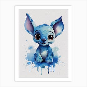 Stitch Art Print