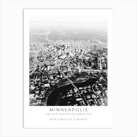 Minneapolis Usa Art Print