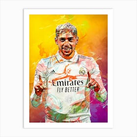 Federico Valverde 1 Art Print