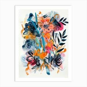 'Flora' 6 Art Print