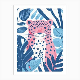 Leopard In The Jungle 29 Art Print