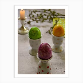 Easter Eggs 497 Art Print