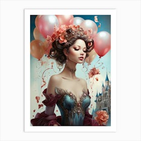 Fairytale Princess 4 Art Print