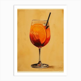 Aperol Spritz Art Print 181 Art Print